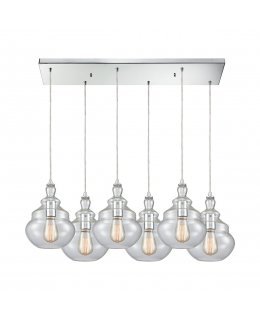 Elk  10562-6RC  Tabor Linear Pendant 6 Light 